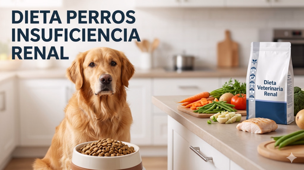 Dieta perros insuficiencia renal: guía nutricional por estadios IRIS